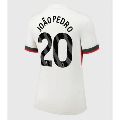 Chelsea Joao Pedro #20 Bortatröja Kvinnor 2025-26 Kortärmad Chelsea Joao Pedro #20 Bortatröja Kvinnor 2025-26 Kortärmad